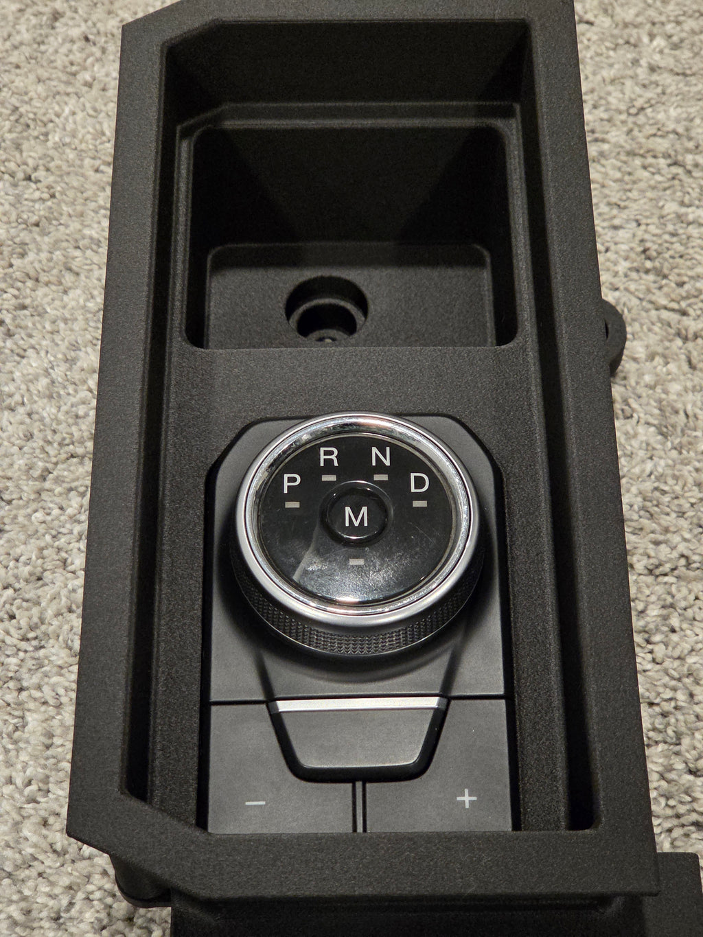 Ford F150 (2021-2023) to Expedition Rotary Shifter Conversion - Shift Lever Delete with Cubby