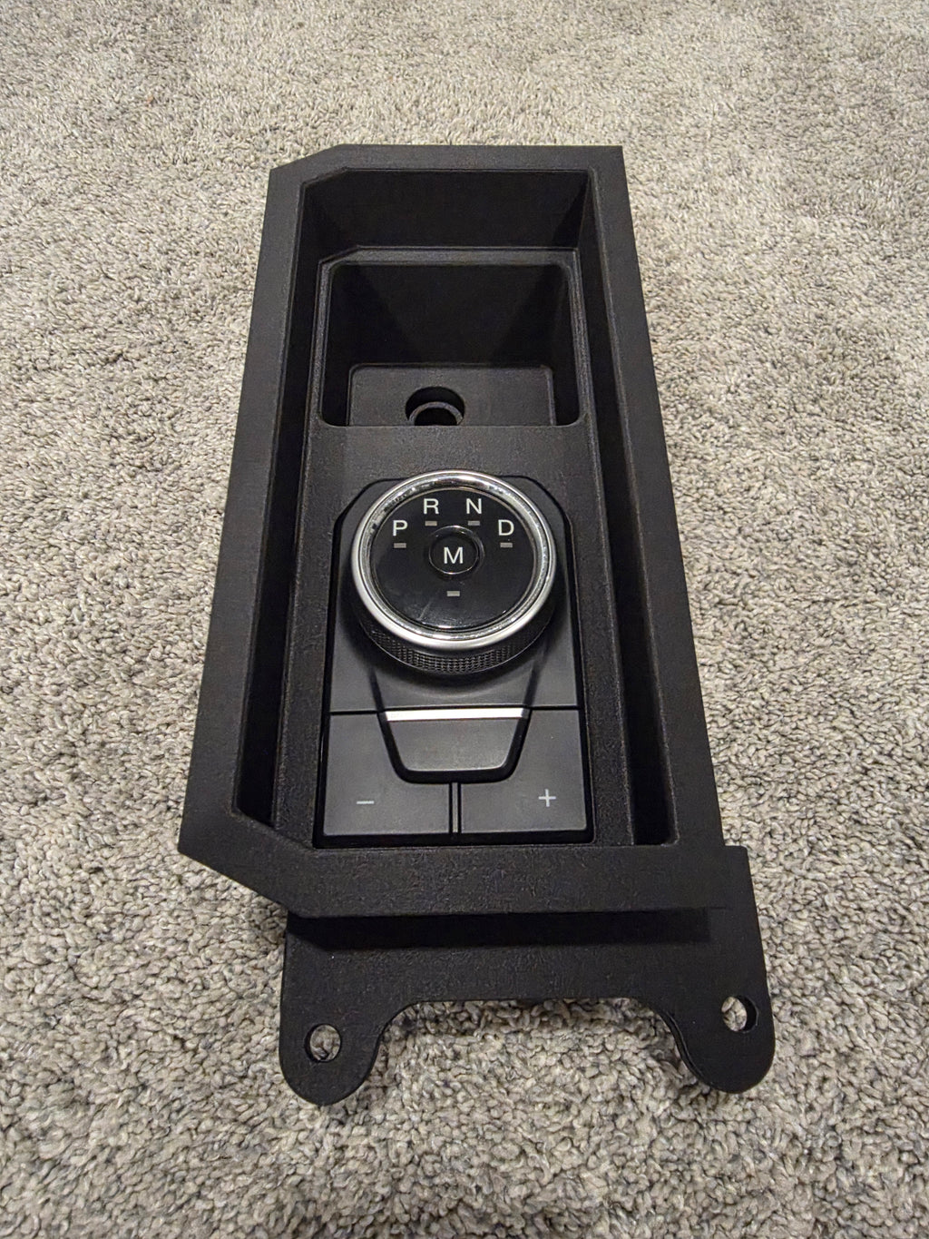 Ford F150 (2021-2023) to Expedition Rotary Shifter Conversion - Shift Lever Delete with Cubby