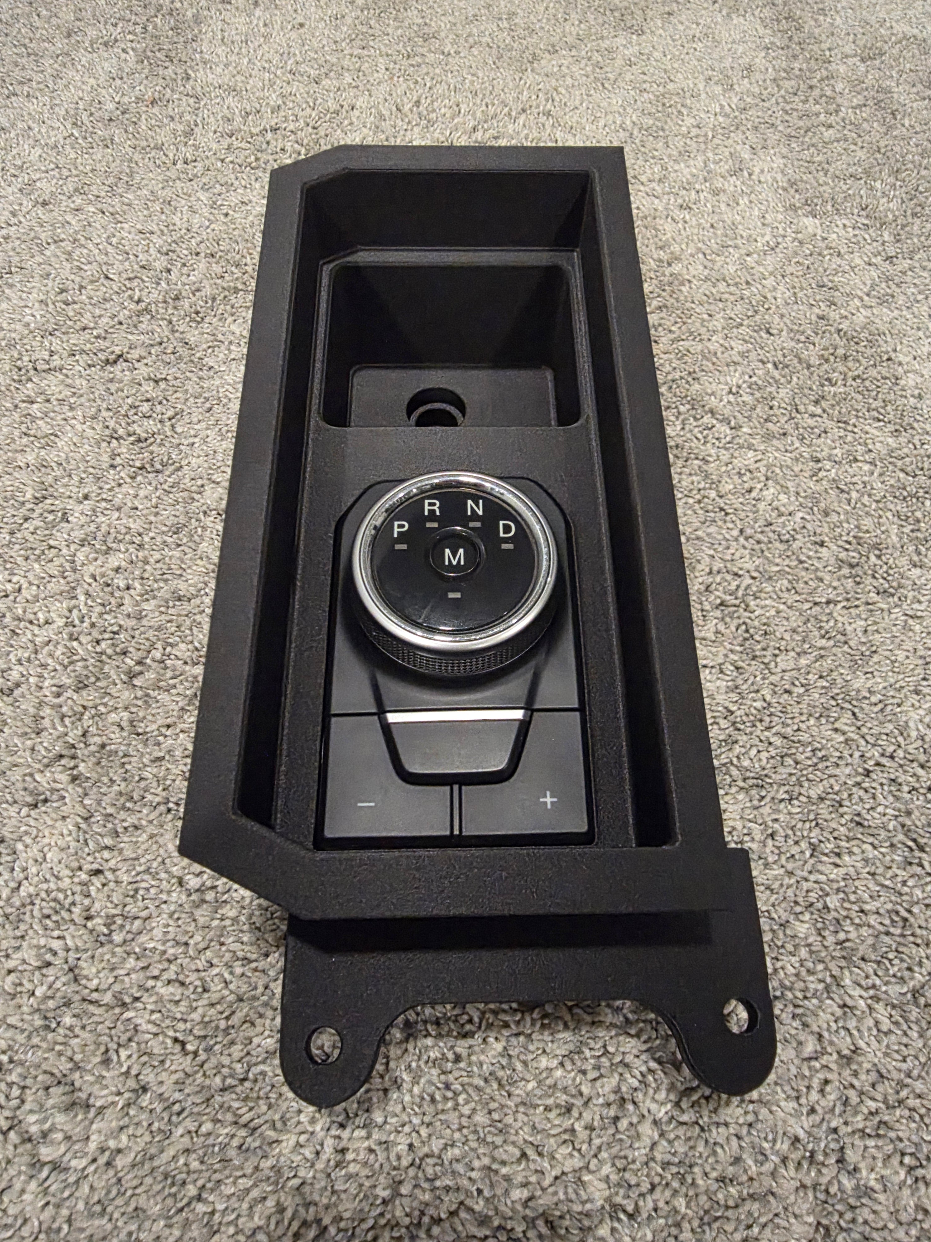 Ford F150 (2021-2023) to Expedition Rotary Shifter Conversion - Shift Lever Delete with Cubby