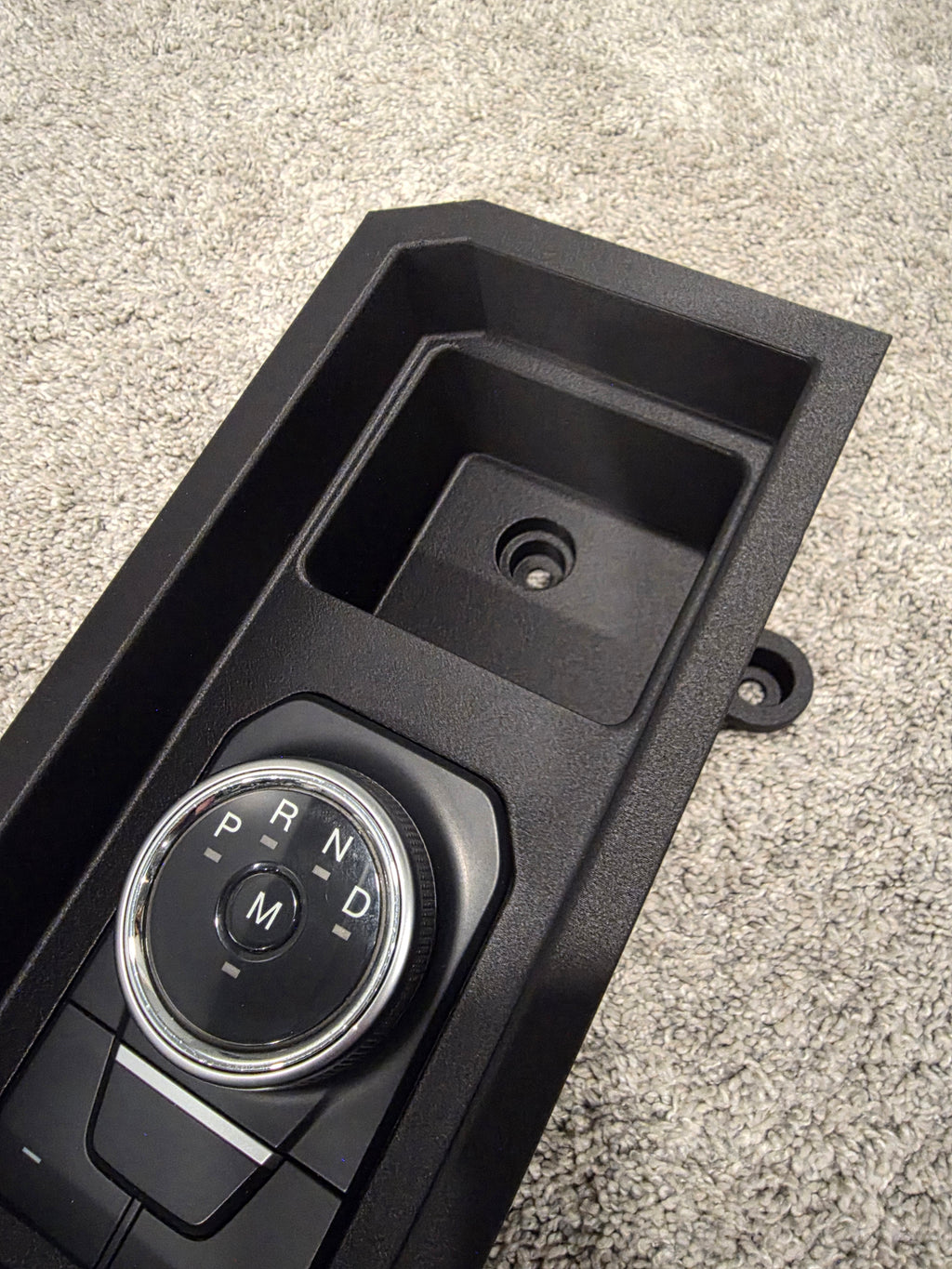 Ford F150 (2021-2023) to Expedition Rotary Shifter Conversion - Shift Lever Delete with Cubby