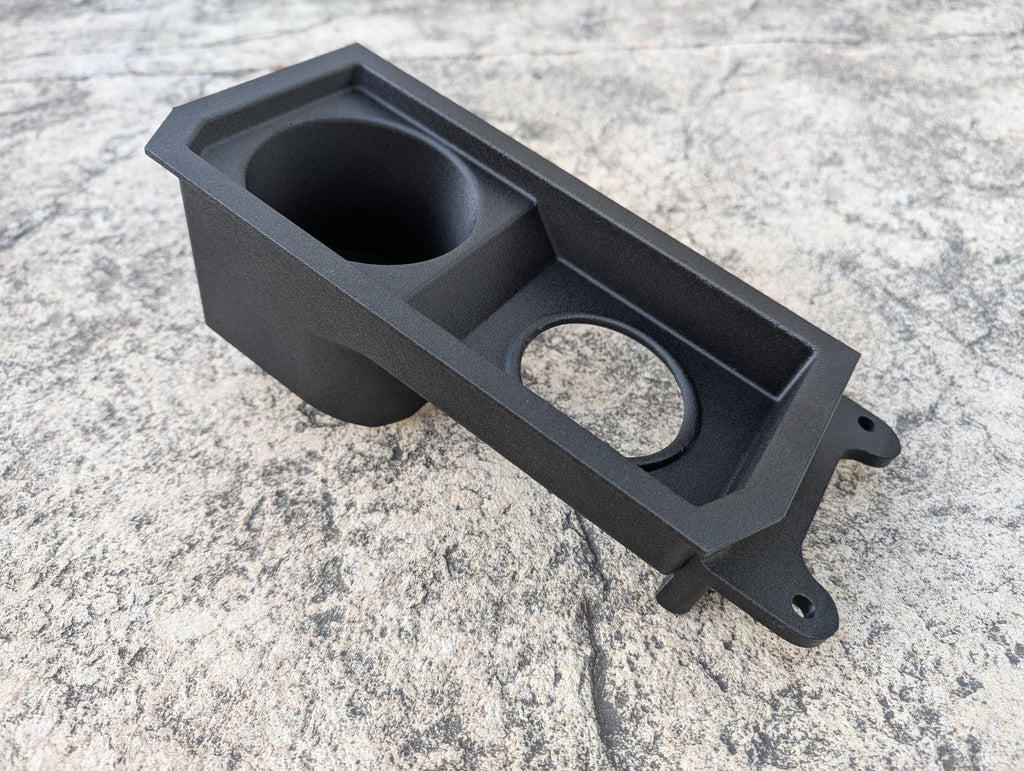 2022+ Ford F-150 Lightning Rotary Shifter Conversion - Shift Lever Delete - With Cup Holder and Liner
