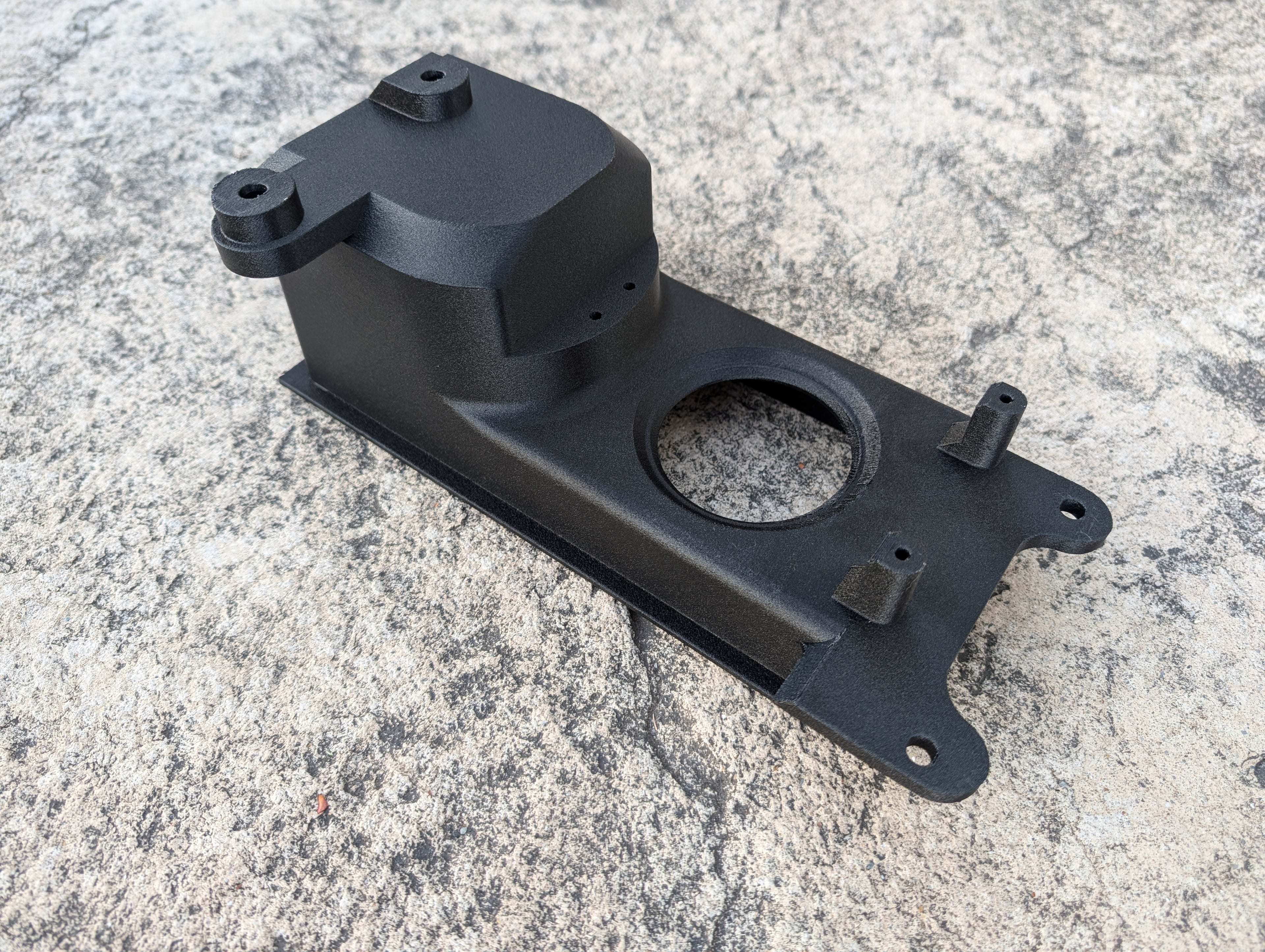 2022+ Ford F-150 Lightning Rotary Shifter Conversion - Shift Lever Delete - With Cup Holder and Liner