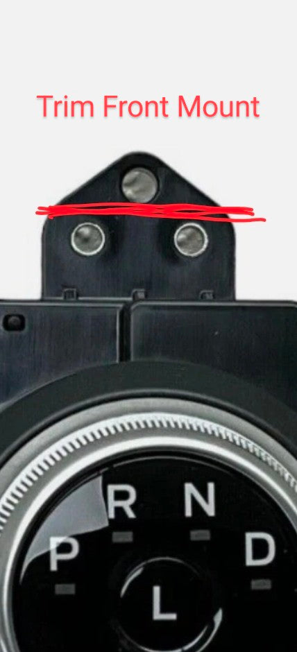 2022+ Ford F-150 Lightning Rotary Shifter Conversion - Shift Lever Delete - With Cup Holder and Liner